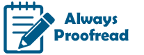 always-proofread always proofread