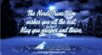Happy Holidays from NordicTrans!