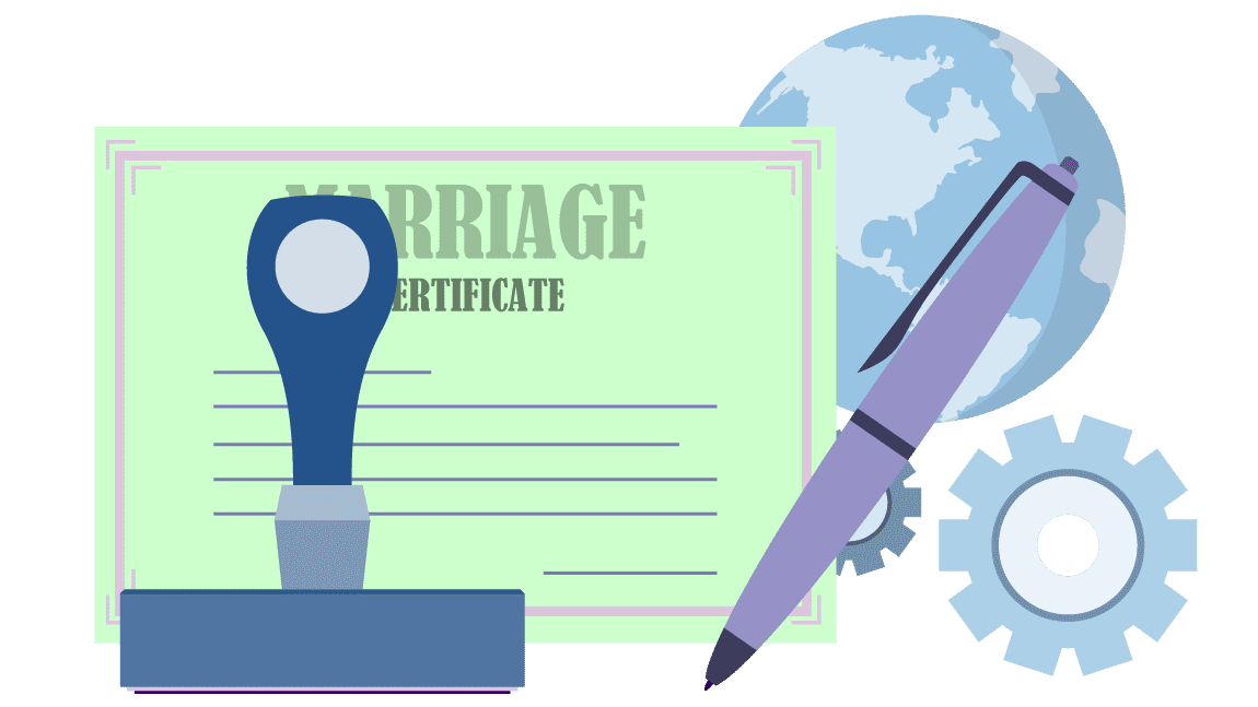 How to get marriage certificate translated into English