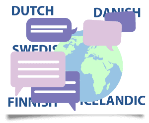 specialized in the Nordic languages specialized in the Nordic languages