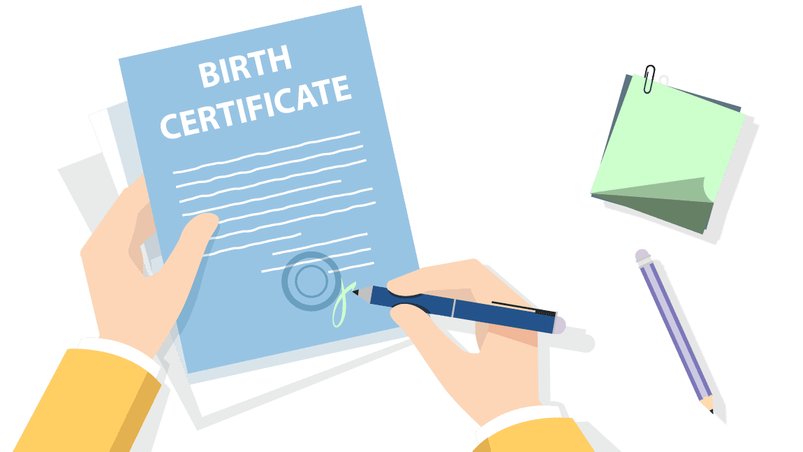 translate a birth certificate