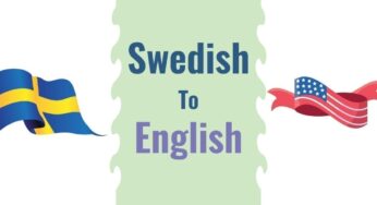 Certified Translator Swedish To English Translator Facts