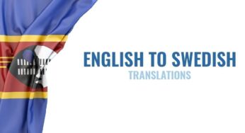 Cheap English To Swedish Translations