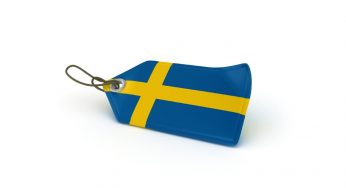 How is the Swedish flag designed and why?