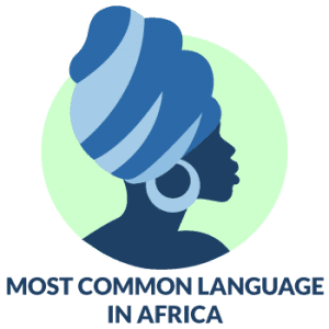 most common language in africa