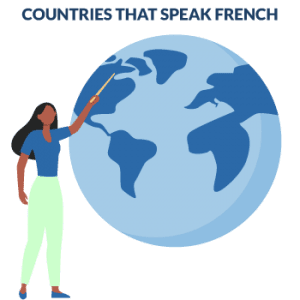 countries that speak french countries that speak french