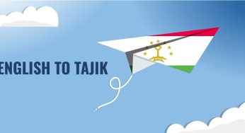 Where To Get a Translation English to Tajik?